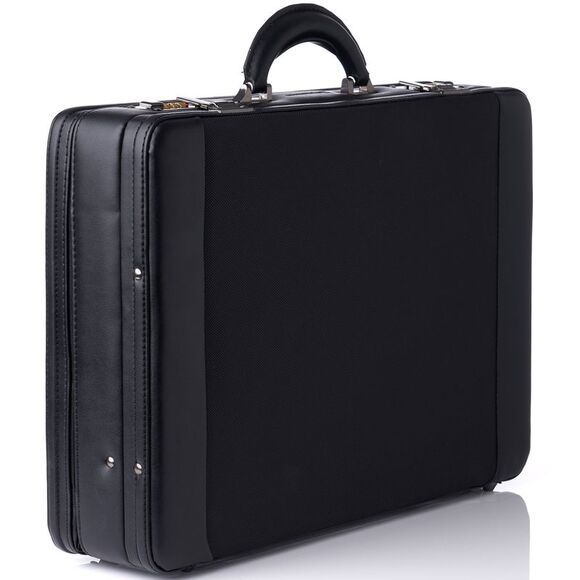 Alpine Swiss Expandable Attache Case Dual Combination Lock Hard Side Briefcase - Picture 8 of 8